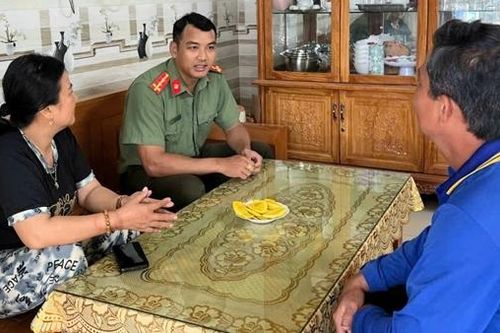 Đại úy Công an xã ở Vĩnh Long chia sẻ kinh nghiệm công tác dân vận