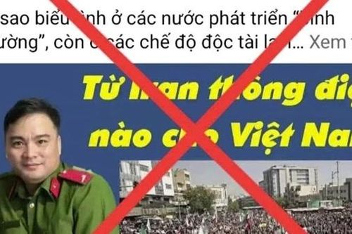 Đừng ảo tưởng bởi trò xảo trá, tung hô ngược