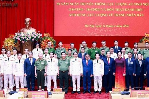 Cục An ninh nội địa đón nhận danh hiệu Anh hùng lực lượng vũ trang nhân dân