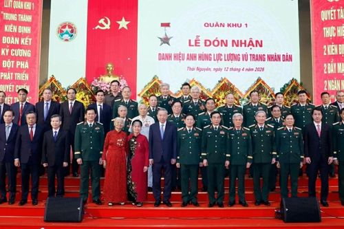 Xây dựng Lực lượng vũ trang Quân khu 1 vững mạnh toàn diện