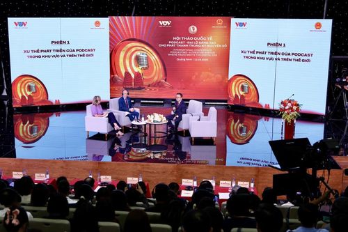 Hội thảo quốc tế 'Podcast - Đại lộ sáng tạo cho phát thanh trong kỷ nguyên số'