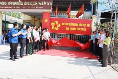 TPHCM: Xã Tân Nhựt đưa mô hình dịch vụ công trực tuyến về khu dân cư