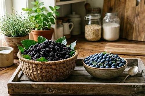 Dâu tằm và việt quất, loại quả nào giàu chất chống oxy hóa và tốt hơn?