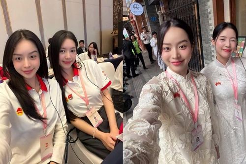 Hoa hậu Thanh Thủy, Á hậu Châu Anh tham gia hành trình nghiên cứu học tập tại Trung Quốc