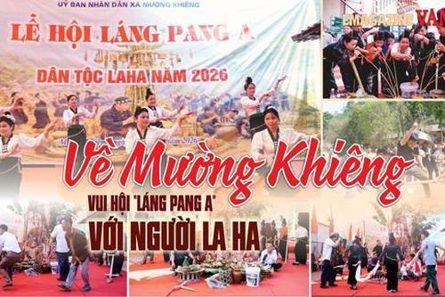 (Emagazine) Về Mường Khiêng vui hội 'Láng Pang A' với người La Ha
