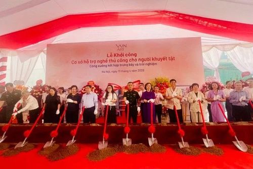 Khởi công 'ngôi nhà hy vọng' cho người khuyết tật