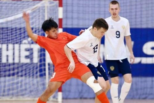 U19 futsal Việt Nam tích lũy kinh nghiệm sau thất bại trước U19 futsal Nga