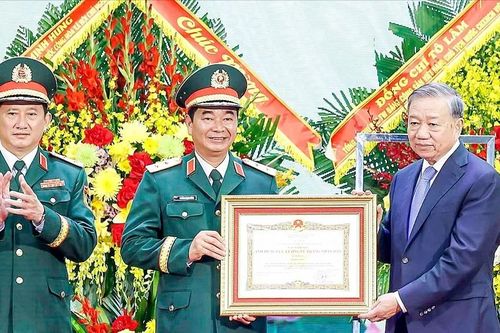 Xây dựng khu vực phòng thủ trên địa bàn Quân khu 1 ngày càng vững chắc