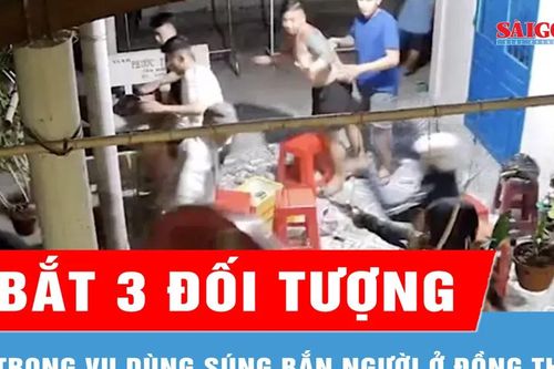 Bắt 3 đối tượng trong vụ dùng súng bắn người ở Đồng Tháp