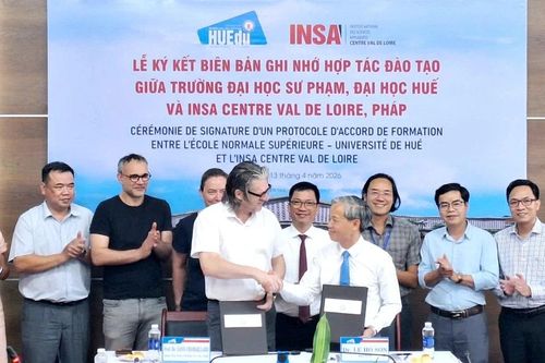 Nâng tầm hợp tác đào tạo kỹ sư chất lượng cao giữa Trường ĐH Sư phạm Huế và Pháp