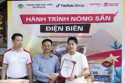 'Hành trình Nông sản Điện Biên' thúc đẩy ứng dụng TMĐT, mở rộng đầu ra bền vững cho nông đặc sản địa phương