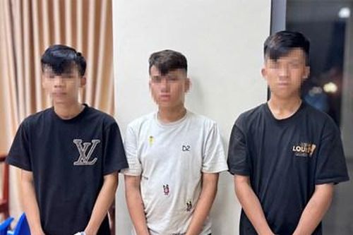Truy bắt nhanh nhóm thanh, thiếu niên thực hiện nhiều vụ cướp tài sản