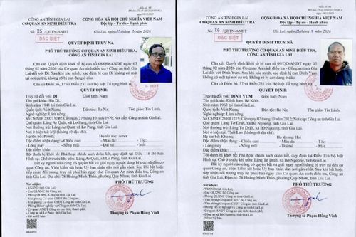 Truy nã 2 bị can phạm tội phá hoại chính sách đoàn kết