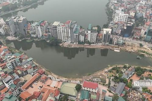 Nguyên nhân khiến việc cải tạo hồ Tứ Liên chậm tiến độ