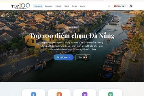 Đà Nẵng phát động chương trình 'Top 100 điểm chạm Đà Nẵng'