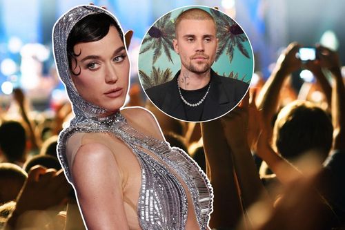 Katy Perry cười 'bất lực' khi thấy Justin Bieber
