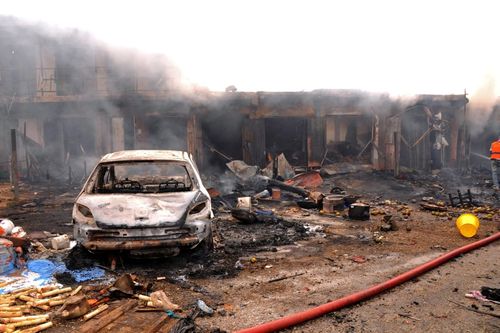 Thảm kịch tại đông bắc Nigeria: Chợ địa phương bị tấn công gây nhiều thương vong