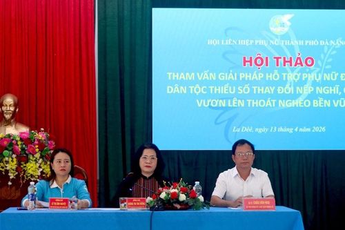 Đồng hành phụ nữ biên cương Đà Nẵng vươn lên thoát nghèo