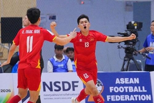 Tuyển futsal Việt Nam thắng hủy diệt Australia 4-0 để giành hạng Ba Đông Nam Á