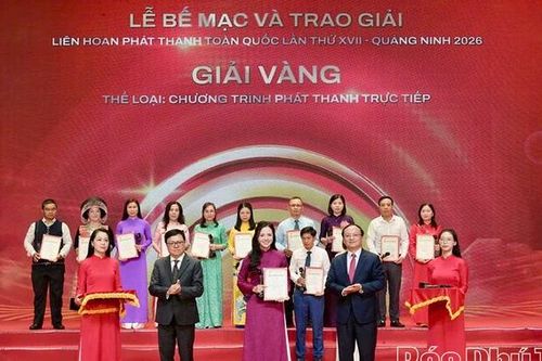 Báo và phát thanh, truyền hình Phú Thọ đoạt 2 giải Vàng tại Liên hoan Phát thanh toàn quốc lần thứ XVII - năm 2026