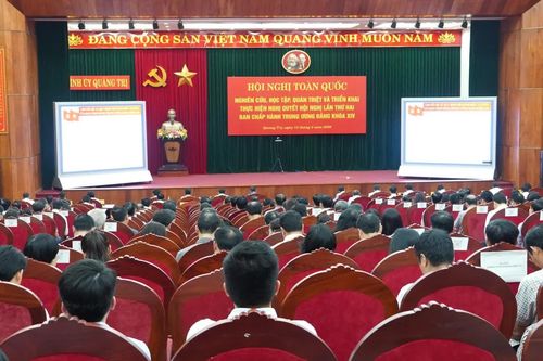 Nghiên cứu, học tập, quán triệt và triển khai thực hiện Nghị quyết Hội nghị Trung ương 2, khóa XIV