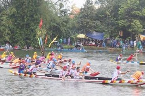 Đua ghe - thế mạnh của thể thao Kim Trà