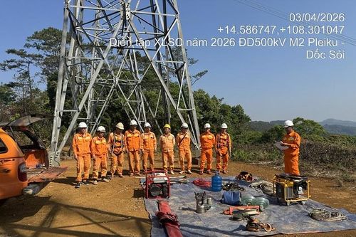 Truyền tải điện Quảng Ngãi đảm bảo vận hành an toàn lưới điện mùa khô năm 2026