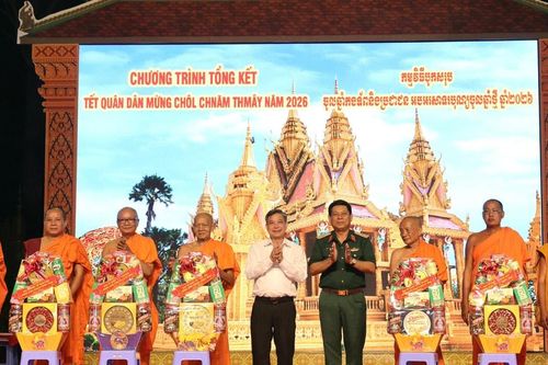 TP. Cần Thơ: Nhiều hoạt động ý nghĩa dịp Tết Quân Dân mừng Chôl Chnăm Thmây 2026