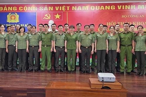 Hội thảo khoa học 'Chuyển đổi số trong phổ biến, giáo dục pháp luật' trong CAND