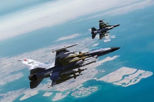 Tiêm kích F-16 Block 70 Bahrain xác lập chiến thắng đầu tiên khi bắn hạ UAV Iran