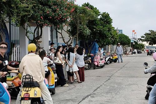 Xếp hàng check-in 'cây cô đơn' trên đảo Phú Quý