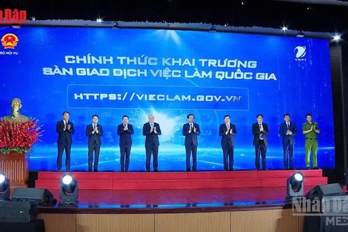 Khai trương Sàn giao dịch việc làm quốc gia, kết nối thị trường lao động trên nền tảng số