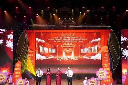 Hơn 1 triệu lượt dự thi tìm hiểu Nghị quyết Đại hội Đảng bộ thành phố Hà Nội lần thứ XVIII