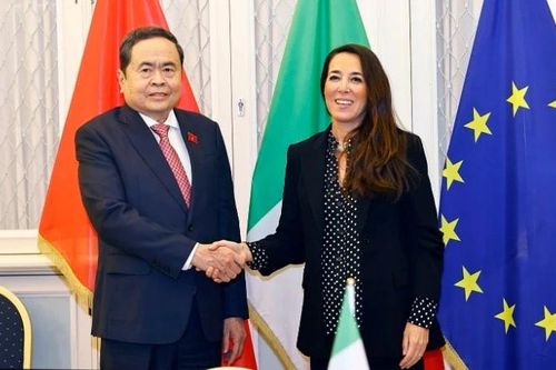 Chủ tịch Quốc hội Trần Thanh Mẫn tiếp Phó Chủ tịch Thượng viện Italia Licia Ronzulli