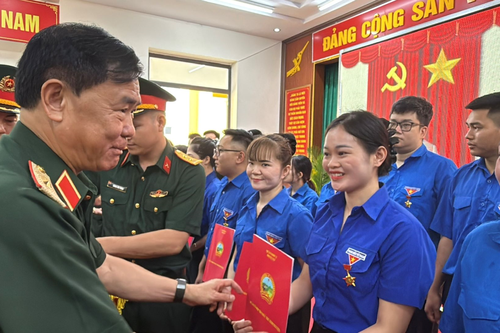 Đoàn Kinh tế - Quốc phòng (Quân khu 2) phát huy tốt vai trò trí thức trẻ tình nguyện