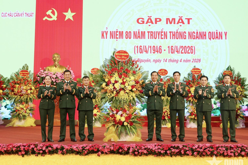 Quân khu 1 gặp mặt kỷ niệm 80 năm Ngày truyền thống ngành Quân y Quân đội