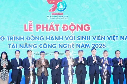 Sinh viên được thúc đẩy trở thành lực lượng nòng cốt công nghệ