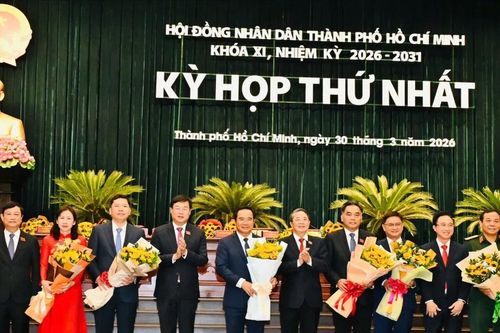 Phân công công tác Chủ tịch, Phó Chủ tịch UBND TPHCM nhiệm kỳ 2026-2031