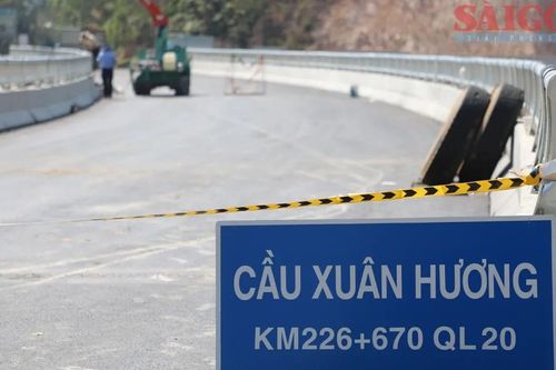 Cầu Xuân Hương trên đèo Mimosa sẵn sàng đưa vào sử dụng