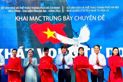 Trưng bày 'Khát vọng tự do' tại Côn Đảo