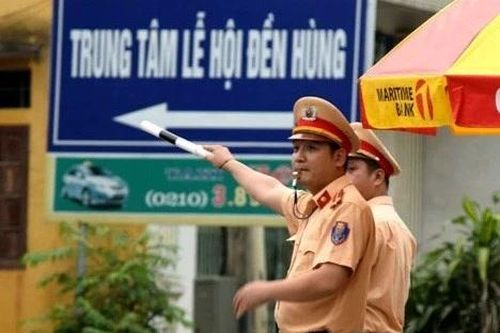 Phú Thọ phân luồng xe dịp Giỗ Tổ Hùng Vương 2026