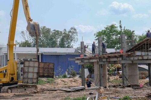 Đường vành đai phía Tây Cần Thơ đội vốn, chậm tiến độ
