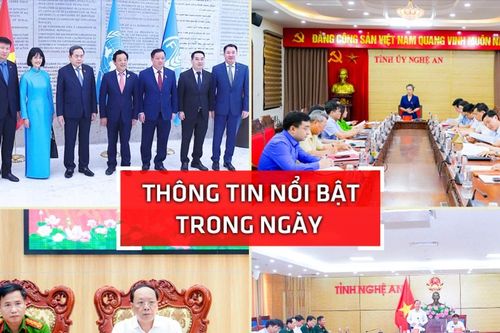 Nghệ An: Thông tin nổi bật ngày 14/4