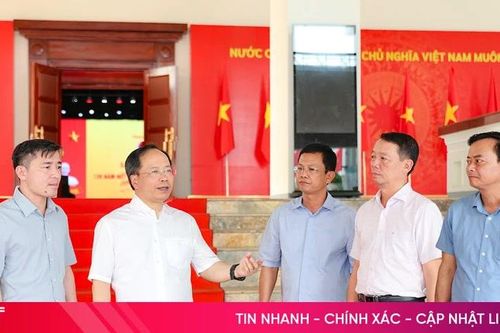 Hoàn thiện các phần việc, sẵn sàng cho lễ kỷ niệm 120 năm Ngày sinh Tổng Bí thư Hà Huy Tập
