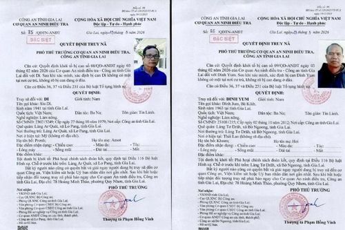 Truy nã hai đối tượng lợi dụng vỏ bọc tôn giáo phá hoại chính sách đoàn kết