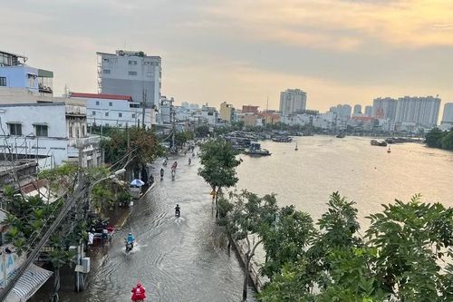 Nam bộ xuất hiện đợt triều cường những ngày cuối tuần
