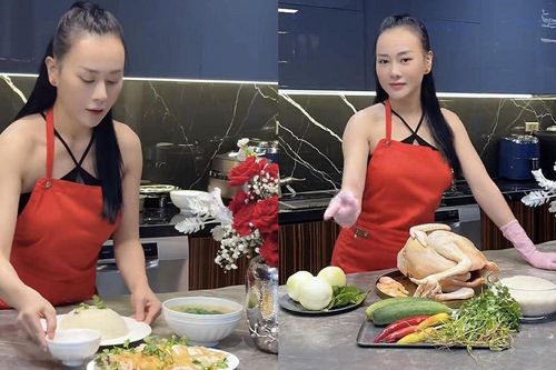 Món ngon được Phương Oanh tự tay nấu đãi cả nhà, nhìn đã thấy hấp dẫn