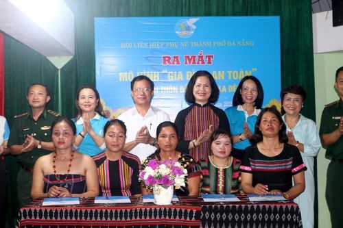 Ra mắt mô hình 'Gia đình an toàn' tại xã La Dêê