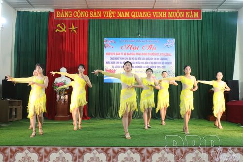 Sôi nổi phong trào dân vũ thể thao