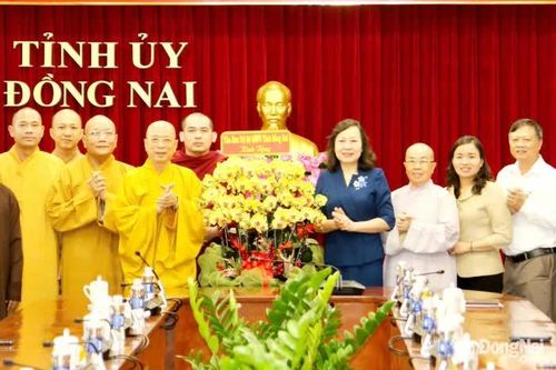 Ban Trị sự Giáo hội Phật giáo Việt Nam tỉnh Đồng Nai tiếp tục phát huy vai trò gắn kết chức sắc, chức việc và đồng bào phật tử